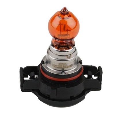 1 x PSY24W Blinkleuchte Glühlampe Glühleuchte 12V 24W - Gelb mit Sockel PG20/4