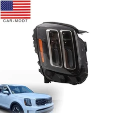 Full LED Headlight Assembly For 2023-2024 Kia Telluride With White DRL RH Right