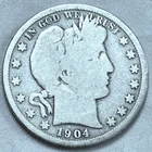 1904-S Barber Half Dollar