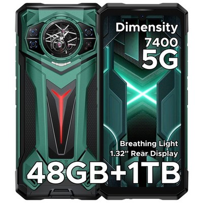 DOOGEE S200 Ultra 5G Rugged Smartphone Unlocked Cell Phone 48GB+1TB 11000mAh NFC