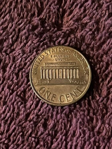 1998 Penny Liberty and Date Struck Through Grease Error - Picture 2 of 4