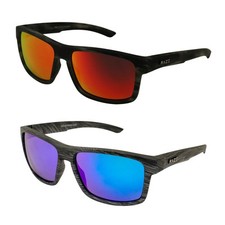 Raze Eyewear Offshore Sports  Boating Polarized Sunglasses Red/Blue Lens 2 Pack