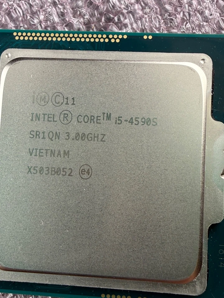 (28) Intel Core i5-4590S 3.00GHz Quad-Core LGA1150 Desktop CPU Processor SR1QN - Image 2 of 2