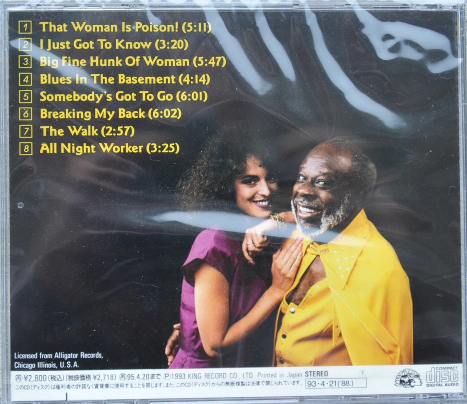 CD⭐ RUFUS THOMAS – "THAT WOMAN IS POISON" NEU in Folie - Bild 2 von 2
