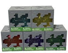 Minecraft Jelly Cubes Juego Completo Lote de 5 TikTok VIRAL Squishy Fidget Juguete