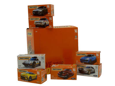 Matchbox 1:64 Power Grabs 24er Set Display Box Konvolut DNK70-979P 2023 *NEU*