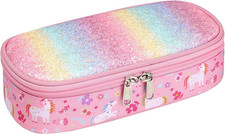 Pencil Case for Girls - Cute Pencil Case for Kids Large Capacity Pencil Pouch Or