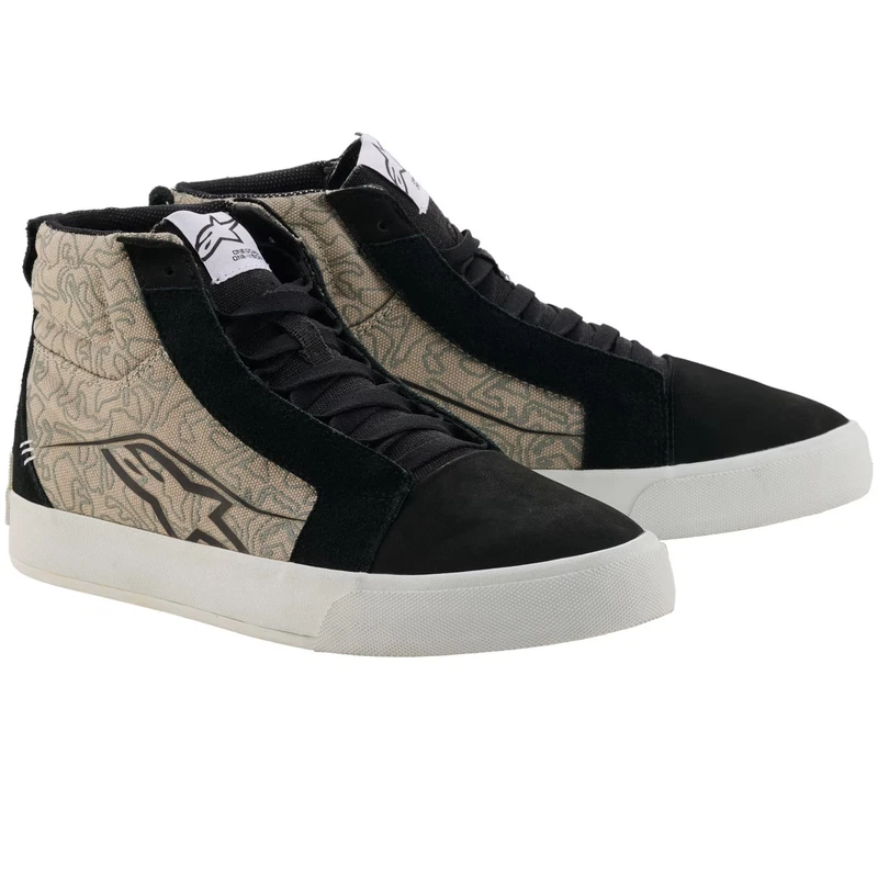 Alpinestars Ride-63 Canvas Shoe Black Grey White, photo 1 of 7
