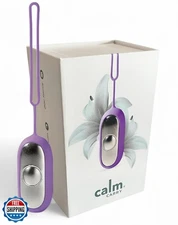 Glowco CalmCarry Sleep Aid Device – Handheld Microcurrent Relaxation Tool, Su