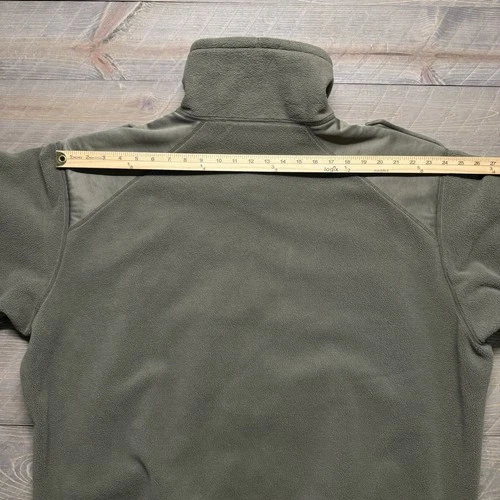 Vtg French Army Fleece Jacket Mens 120L (XXL) Cold Weather Olive Fecsa 2001 image 16