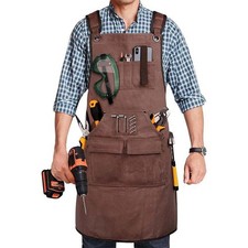 Adjustable Cross Back Welding Apron Suitable for All Crafting Professionals