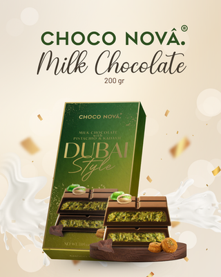 #ad Choco Nova Signature Dubai Chocolate Bar 200g – Premium Chocolate Luxury Treat $109.99