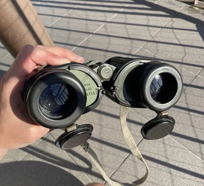 CARL ZEISS JENA Binoculars NVA 7x40 m - Bild 1 von 4