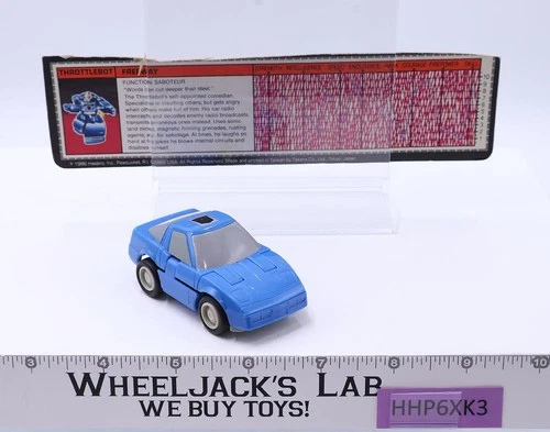 Freeway 100% Complete WORKS 1987 Vintage G1 Transformers Ferrari Action Figure
