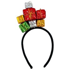 Colorful Christmas Headband Festive Holiday Party Hair Accessory For Women