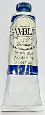 Gamblin Artist Oil Paint 37ml Prussian Blue