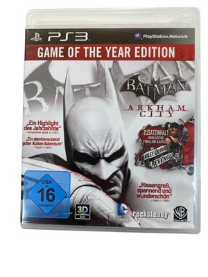 Batman Arkham City - Game of the Year Edition - Playstation 3 (CD KRATZFREI)