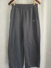 Nike Therma-Fit Size Sweatpants Althetic Pants Grey Youth Size Large