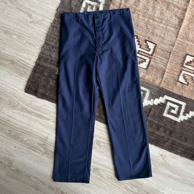 Vintage French German European Workwear Chore Utility Pants W30