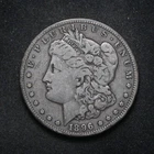 1896 S  Morgan Silver Dollar $1 Brilliant Uncirculated 90% Silver