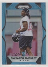 2017 Panini Prizm Rookies Light Blue Prizm 50/199 Takkarist McKinley #284 8rw