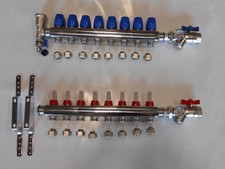 8 Loop PEXworx Stainless Steel Radiant Heat M...