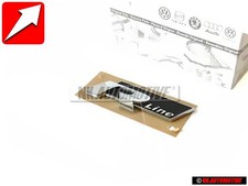 VW Original R LINE Côté Embleme Monogramme Logo Chrome - 5K0853688A FXC