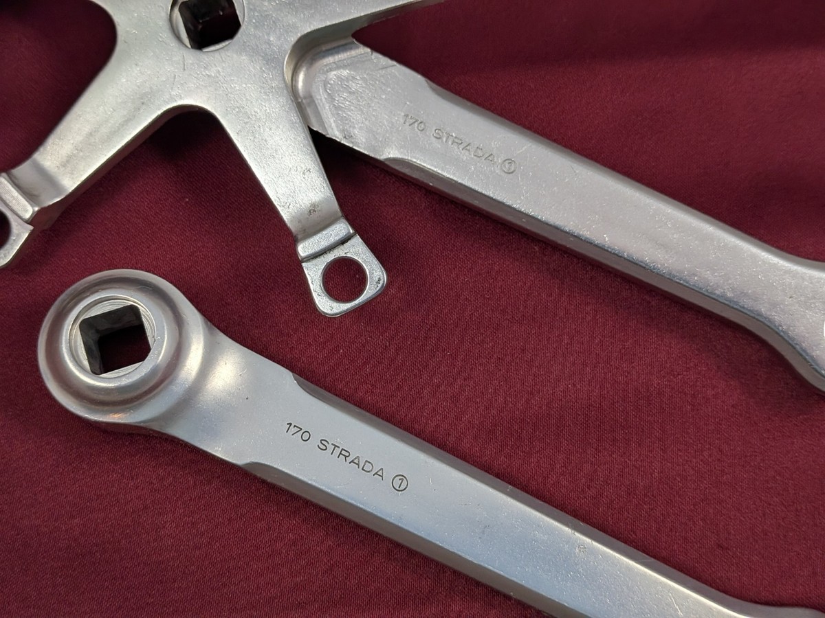VTG Campagnolo GS Strada Crankset Sq Taper BCD 144 170mm CLEAN | eBay