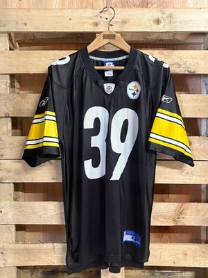 Herren Reebok NFL Pittsburgh Steelers Trikot #39 Parker schwarz & gelb Größe Medium