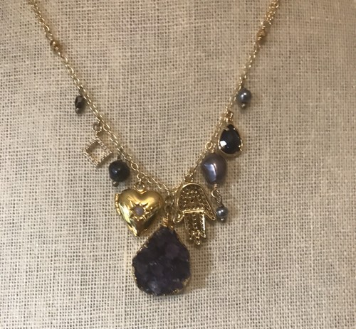 Nakomal Multi-Charm Necklace NWT - Picture 4 of 7