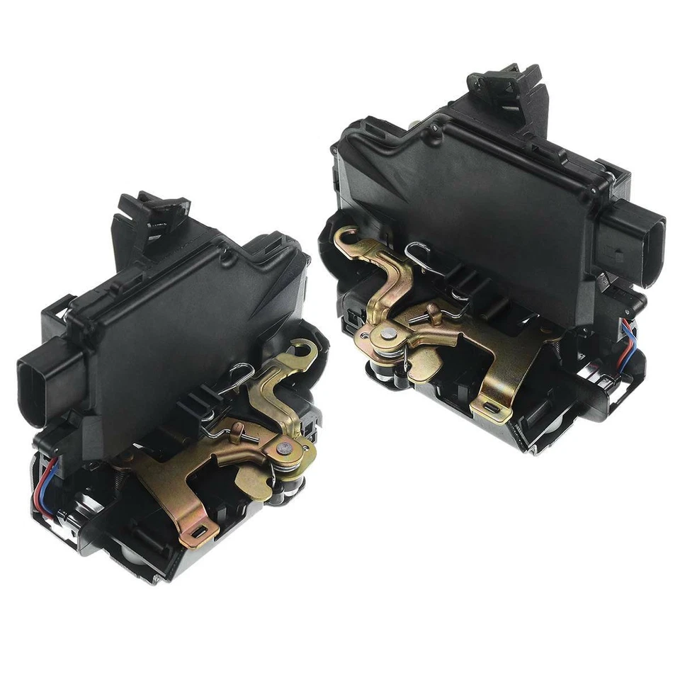 2x Actuador de cerradura de puerta delantero izquierdo y derecho para Audi TT Quattro 1.8L 3.2L 2000-2006 Foto 2 de 4