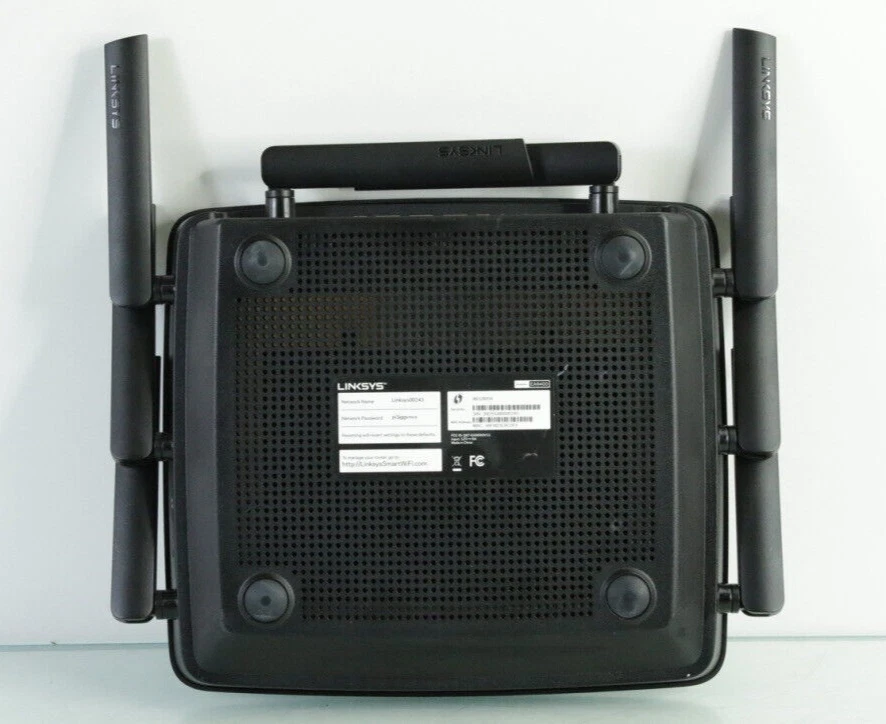 Linksys Ac5000 Mu MIMO 5.0 GHz Tri Band Quad Stream WiFi Router Ea9400 o225 - Image 4 of 4