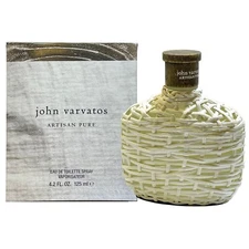 John Varvatos Artisan Pure Cologne 4.2 oz (125 ml) EDT Spray for Men New In Box