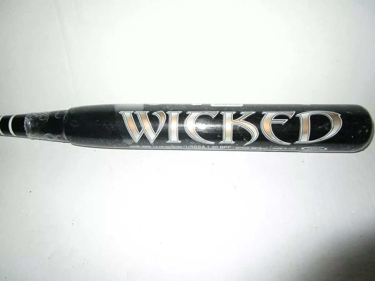 Worth Wicked ASA / USSSA -7 Slow Pitch Softball Bat, 34 / 27 oz.