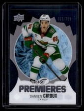 2023-24 Upper Deck Ice Premieres Damien Giroux Rookie 083/799 #200