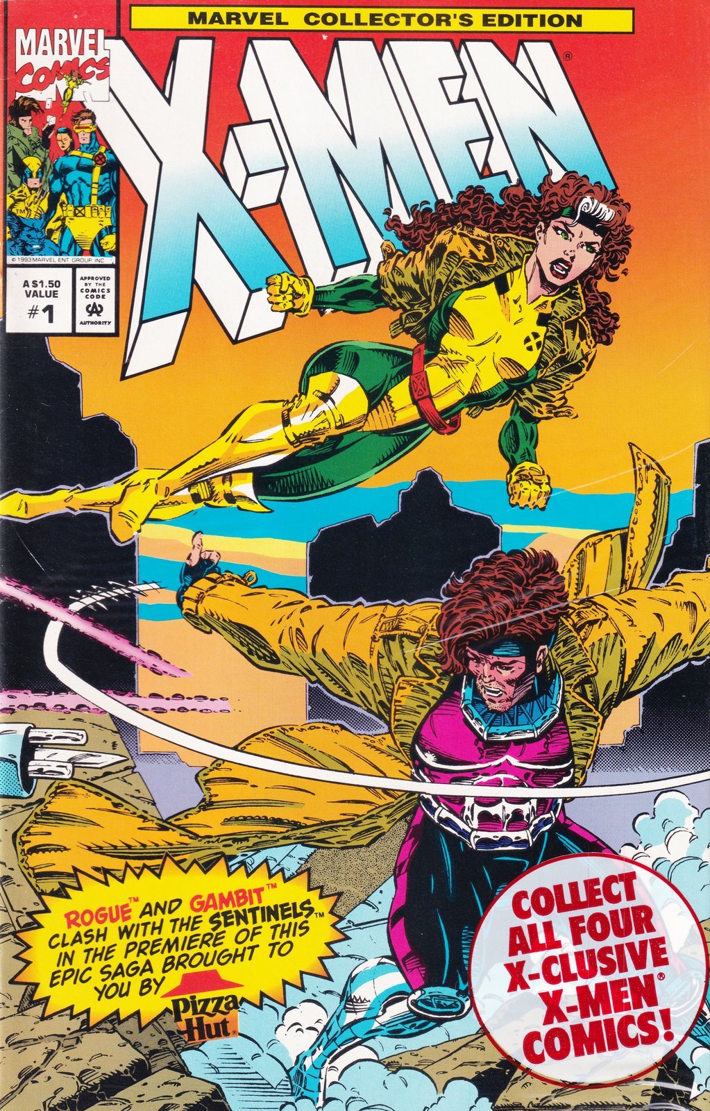 X-Men Collector's Edition #1 Polybagged Cover Marvel Comics