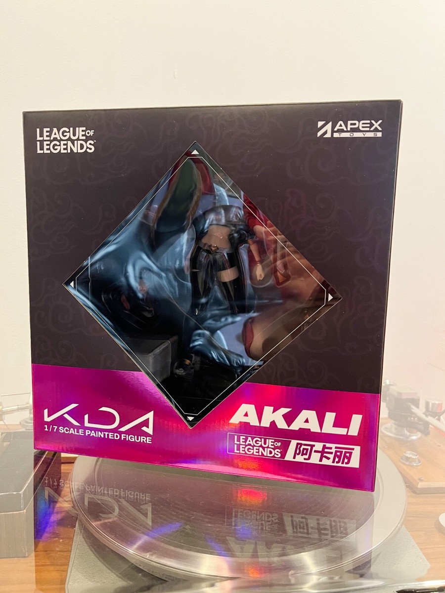 New 1/7 KDA Akali Figure League of Legends Apex Toys Riot Games