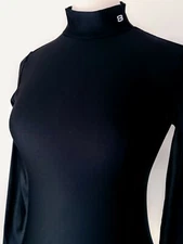 Layer 8 Performance Ladies Small Long Sleeve Mock Turtleneck Activewear Top