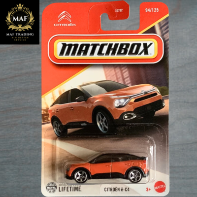 Miniature Matchbox 1/64 Citroën E-C4 2025 - Modèle Neuf, Série Mainline #94/125