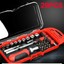 thumbnail 11 - 46PCS 1/4" Drive Socket Ratchet Wrench Combo Spanner Auto Car Repairing Tool Set