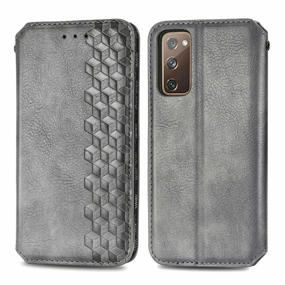 For Samsung Galaxy S20 FE 4G/5G Leather Flip Card Wallet Stand Phone Case Cover - Image 2 of 4