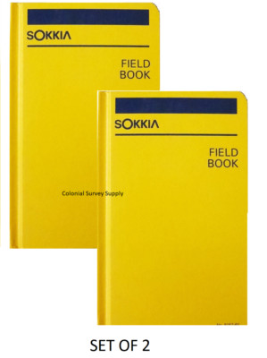 New Sokkia  Field Book 815260 (Set of 2)