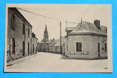 Old postcard LA POSTE, LOIRE, MAINE-ET-LOIRE, FRANCE