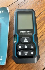 NICE RARE MILESEEY LASER MEASURE 165 FEET DIGITAL LASER DISTANCE METER