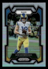 2023 Panini Prizm #163 Ben Skowronek Silver Los Angeles Rams