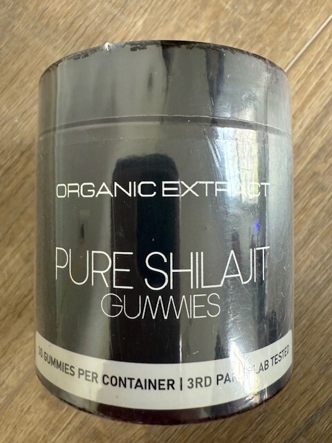 NEW Pure Shilajit Organic Extract 30 Gummies