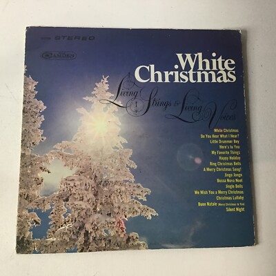 White Christmas [Vinyl] Living Strings and Living Voices album | eBay