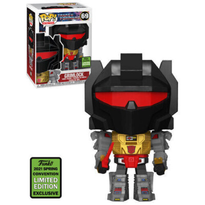 GRIMLOCK Transformers ECCC 2021 Funko POP! #69 NEW Undamaged
