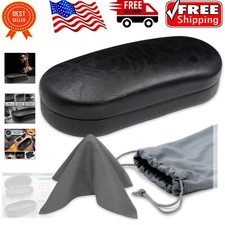 Durable Opaque Sunglasses Case: Elegant Design with Microfiber Accessories