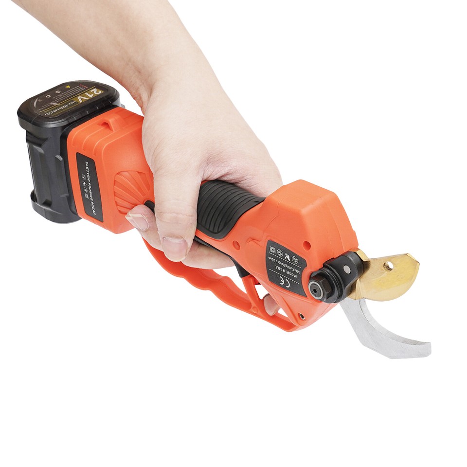 Electric Pruner Cordless Pruning Shears Extension Pole Bar Lithium